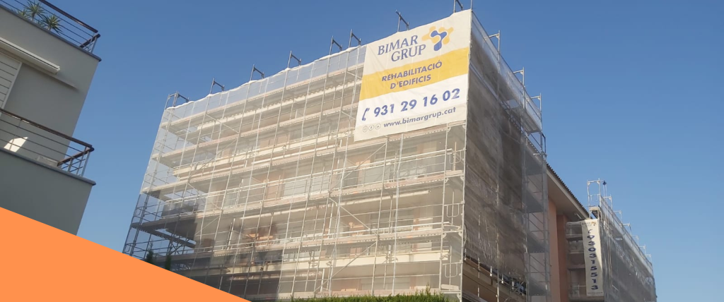 obra rehabilitación de fachadas