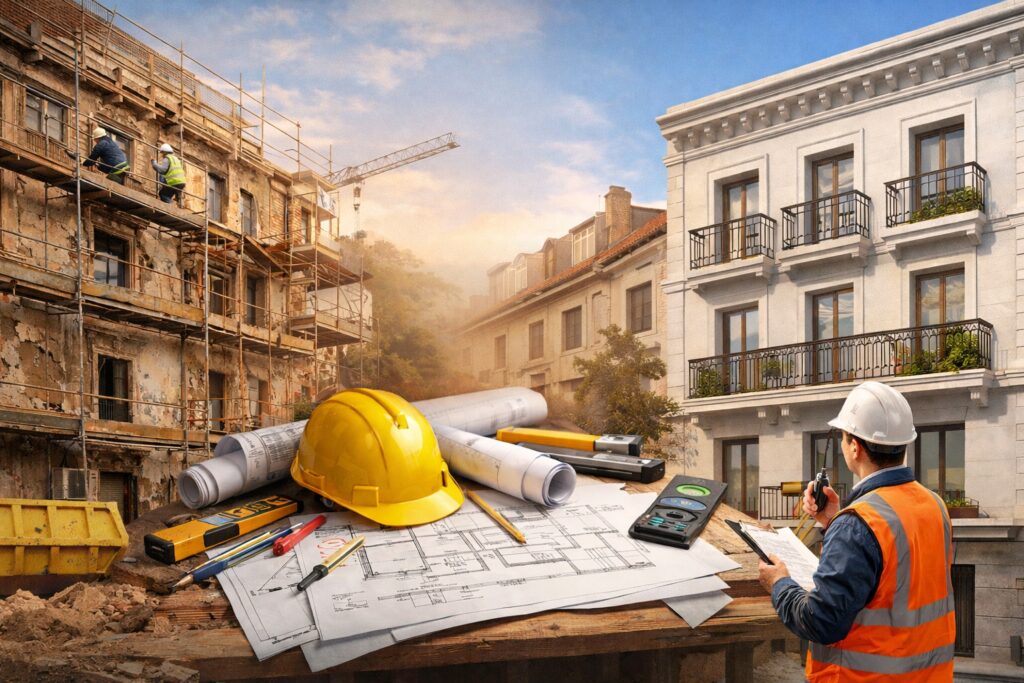 Rehabilitación integral de edificios cuándo hace falta y qué incluye realmente